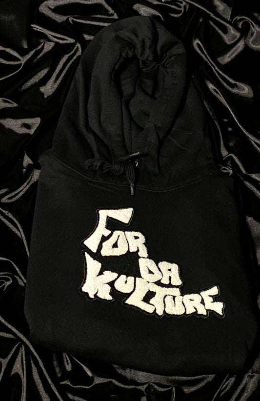 For Da Kulture- Black Hoodie